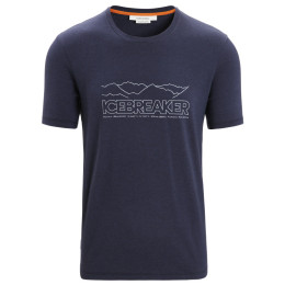 Icebreaker Central Classic SS Tee Icebreaker Story férfi póló