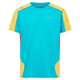 La Sportiva Compass T-Shirt M férfi póló világoskék Tropic Blue/Bamboo