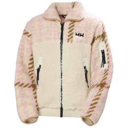 Helly Hansen W Moonlit Pile Jacket női polár dzseki rózsaszín/fehér 079 Pink Shake Broxburn Plaid