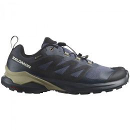 Salomon X-Adventure Gore-Tex férfi futócipő fekete/barna Grisaille