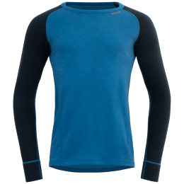 Devold Duo Active Merino 205 Shirt férfi funkcionális póló kék BLUE/INK