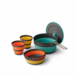 Sea to Summit Frontier UL Collapsible Pot Cook Set edénykészlet kék