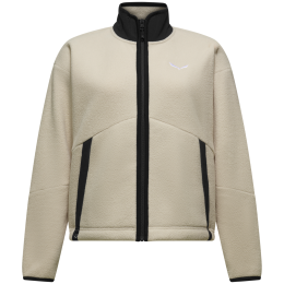 Salewa Fanes Jacket Fz W női pulóver fehér oatmeal