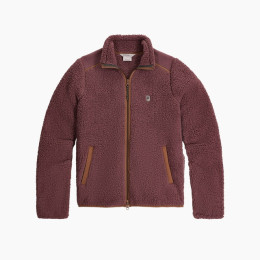 Royal Robins W Palisades Jacket női pulóver burgundi vörös Huckleberry