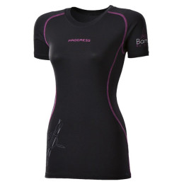 Progress Triko E NKRZ 28OA (2016) női póló fekete/lila Black/PurpleStitching