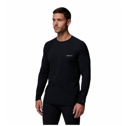 Columbia Midweight Stretch Long Sleeve Top férfi funkcionális póló fekete Black