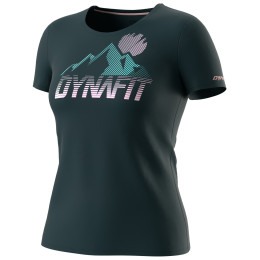Dynafit Transalper Graphic S/S Tee W női funkcionális felső lila blueberry/6370