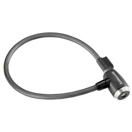 Kryptonite KryptoFlex 1265 Key Cable kerékpár lakat fekete Black