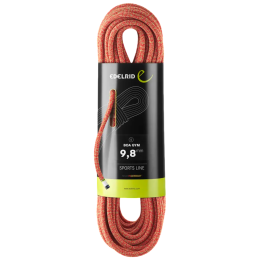 Edelrid Boa Gym 9,8mm 35 m hegymászó kötél piros/zöld 940 red-green