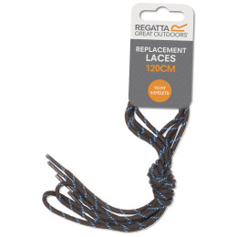 Regatta Regatta Laces x10 cipőfűző fekete/kék