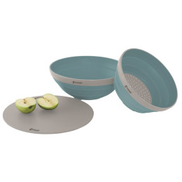 Outwell Collaps Bowl & Colander Set tál és szűrő szett világoskék