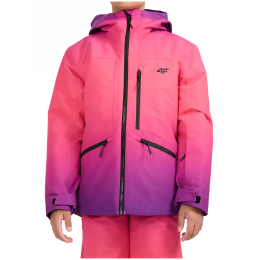 4F Technical Jacket F1199 Multicolour gyerek télikabát rózsaszín Multicolour 3 Allover