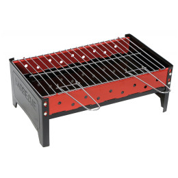 Bo-Camp Barbecue Compact faszenes grill fekete/piros