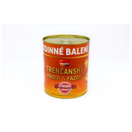 VESEKO Trencséni kolbászos babtál 800 g főétel