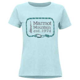 Dámské triko Marmot Wm's Ascender Tee SS kék
