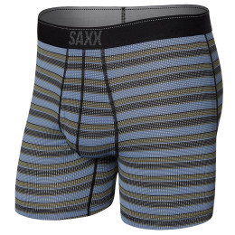 Saxx Quest Quick Dry Mesh Boxer Brief Fly Solar boxeralsó szürke