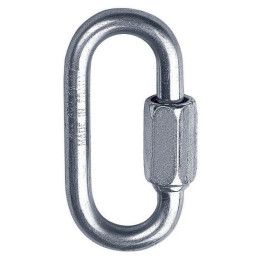 Karabiner mailona Singing Rock mini ovális ezüst