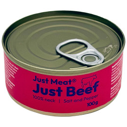 Just Meat Hovězí krk 100 g konzerv piros