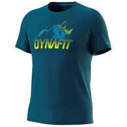 Dynafit Transalper Graphic S/S Tee M férfi funkcionális póló k é k