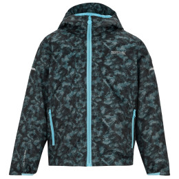 Regatta Printed Lever II ChiBluScCamo gyerek dzseki sötétkék ChiBluScCamo