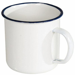 Bögre Bo-Camp Mug enemel white