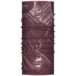 High Point Tau Scarf körsál rózsaszín/burgundi vörös Fig