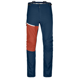 Ortovox Westalpen 3L Light Pants M férfi nadrág kék/piros deep ocean