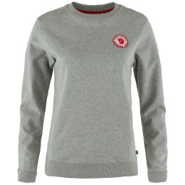 Fjällräven 1960 Logo Badge Sweater női pulóver világosszürke