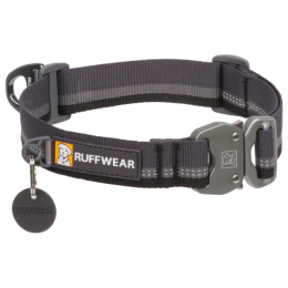 Ruffwear Top Rope™ Collar kutyanyakörv fekete Basalt Gray