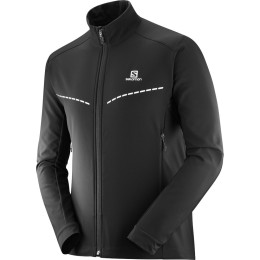 Férfi pulóver Salomon Agile Softshell Jkt fekete