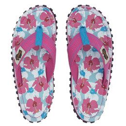 Női flip-flop Gumbies Islander Mixed Hibiscus rózsaszín Mixed Hibiscus