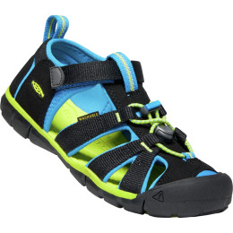 Keen Seacamp II CNX K gyerek szandál fekete Black/BrilliantBlue