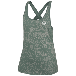 Wild Country Flow Woman Tank női atléta zöld marsh
