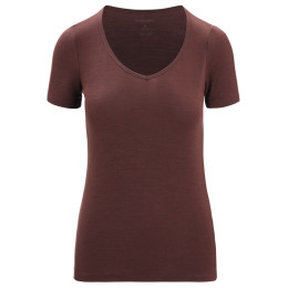Icebreaker Women Siren SS Sweetheart női funkcionális felső barna