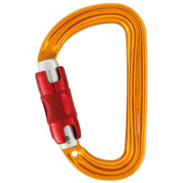 Karabiner biztosítékkal Petzl Sm´D Twist-Lock narancs Orange