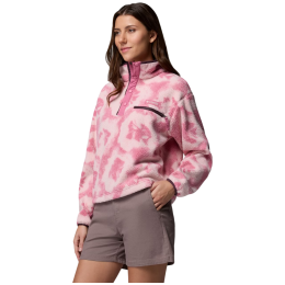 Columbia Helvetia™ II Printed Cropped Half Snap női pulóver