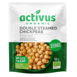 Activus Activus párolt csicseriborsó pác nélkül 150 g BIO készétel készétel