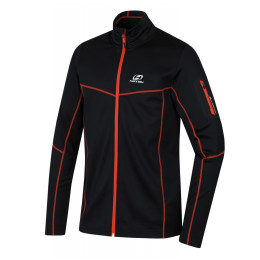 Hannah Tiller férfi pulóver fekete Anthracite(Orange)