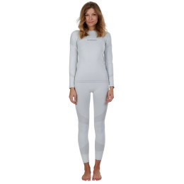 Fundango Seamless Baselayer Set női thermo ruházat fehér ivory