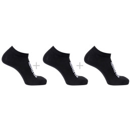 Salomon Everyday Lite Low 3-Pack zokni fekete Black