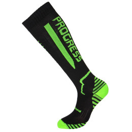 Zokni Progress P Cox 8UU Compress fekete/sárga