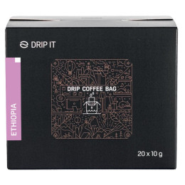 Drip it Ethiopia Sidamo 20 x 10 g kávé
