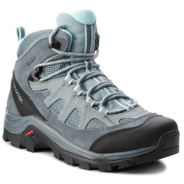 Női cipő Salomon Authentic Ltr GTX® W kék/zöld Lead/stormy weather/eggshell blue