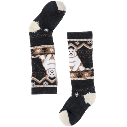 Smartwool Kids' Wintersport Full Cushion Polar Bear zokni szürke
