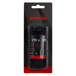 Bennon Laces Black Box 210 cm cipőfűző fekete black