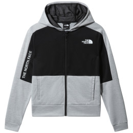 Női pulóver The North Face Ma Full Zip Fleece - Eu szürke/fekete