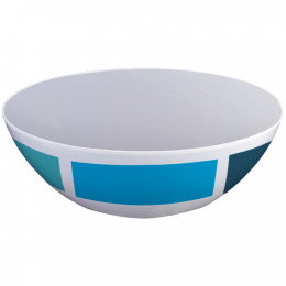 Salátás tál Brunner Aquarius Salad bowl kék / fehér