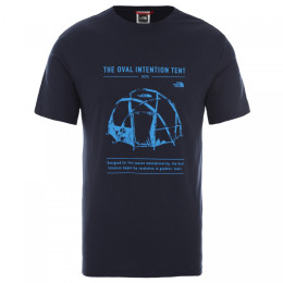 Pánské triko The North Face M S/S Graphic Tee Urban Navy kék