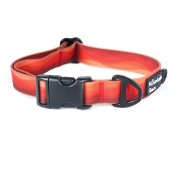 Mountain Paws Waterproof Dog Collar kutyanyakörv narancs Orange