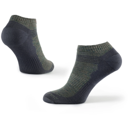 Zulu Merino Summer zokni zöld dark green